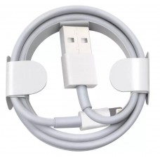 Кабель для iPhone, iPad Lightning 8-pin  белый 1 м.