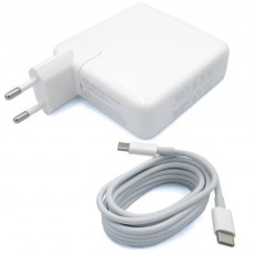 Зарядка для ноутбука Apple Macbook MNF72LL/A, c кабелем type-c