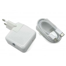 Зарядка для ноутбука Apple Macbook MNF72LL/A, c кабелем type-c (1 метр)