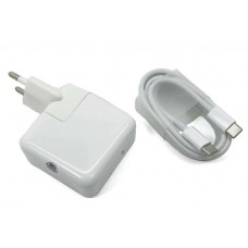 Зарядка для ноутбука Apple Macbook 12 дюймов A1534 (с начала 2015), с кабелем type-c (1 метр)